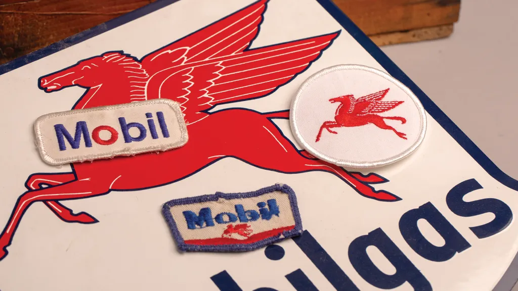 Mobil Gas Patch Logo History